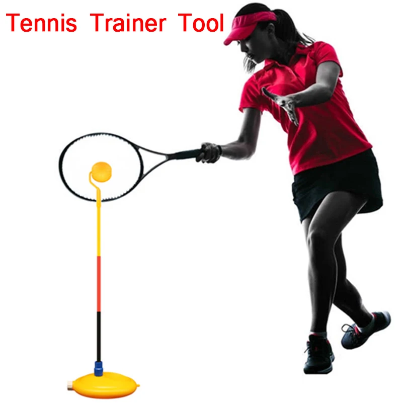 

Professional Tennis Trainer Tool Topspin Practice Machine Portable BallBeginner Equipment Tenis AccessoriesOutdoor Rapid Rebound