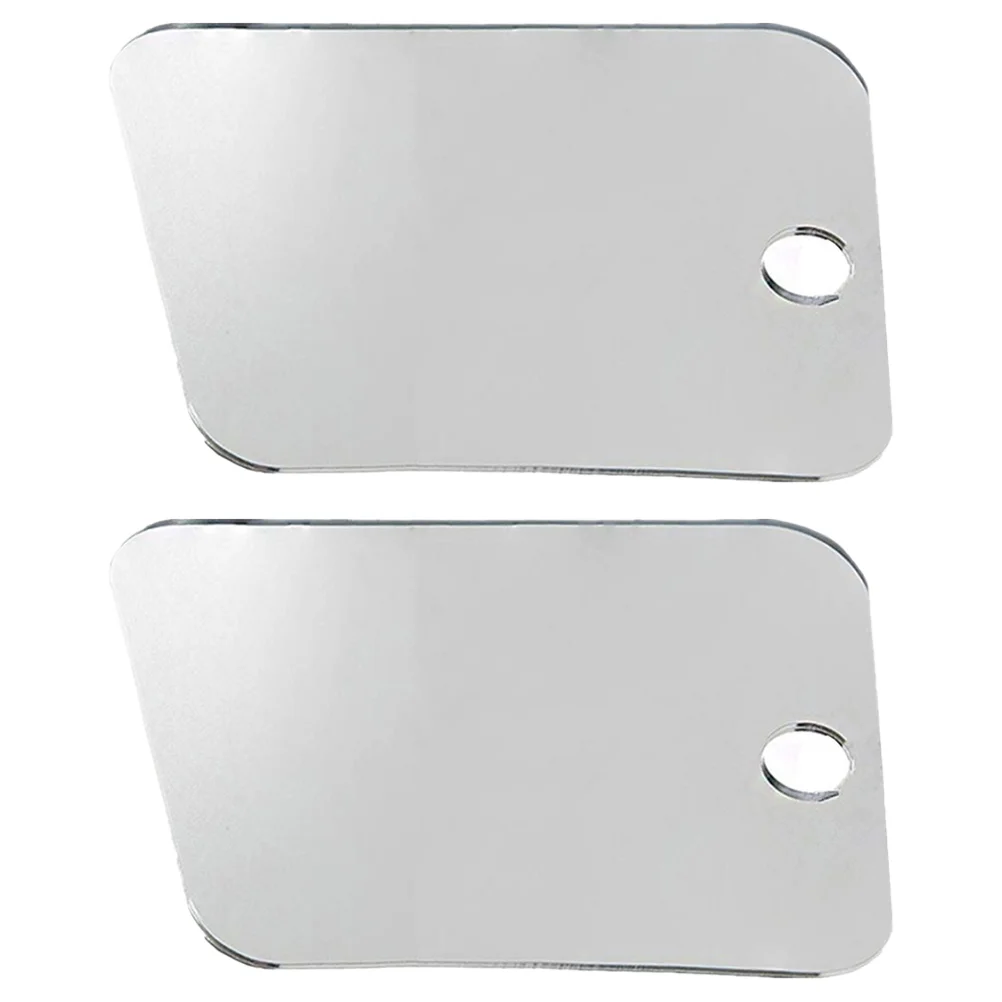 

2 Pcs Shave Mirrors Wall Mounted Mirror Wall Mirror Wall-mounted Mirrors Travel Mirror Rural Wall Vanity Mirror