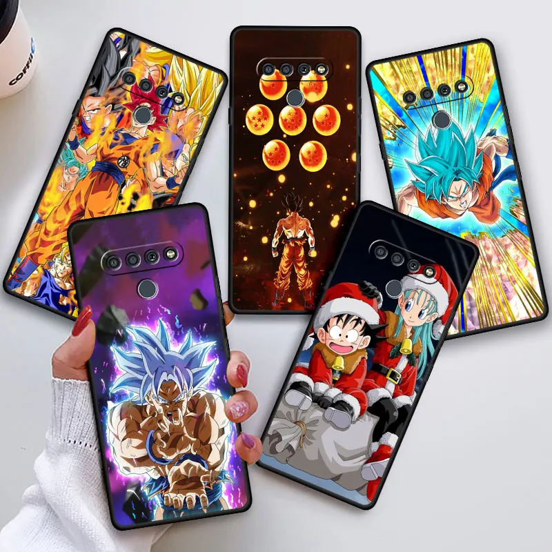 Super Dragon-Balls Phone Case for LG K42 K40s G6 K52 K50s G8 ThinQ K41s G7 K61 K50 Q52 K51s Black Soft Shockproof Cases Cover