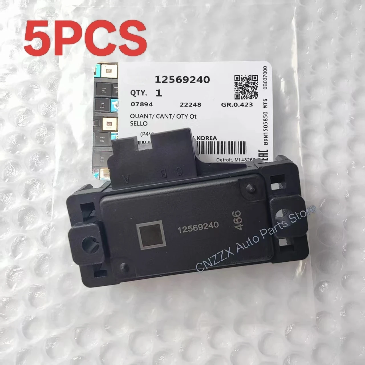 

5 шт. датчик абсолютного давления в коллекторе OEM 12569240 для Chevy GMC Buick GL8 Pontiac для Cadillac 16137039 16017460 12247561