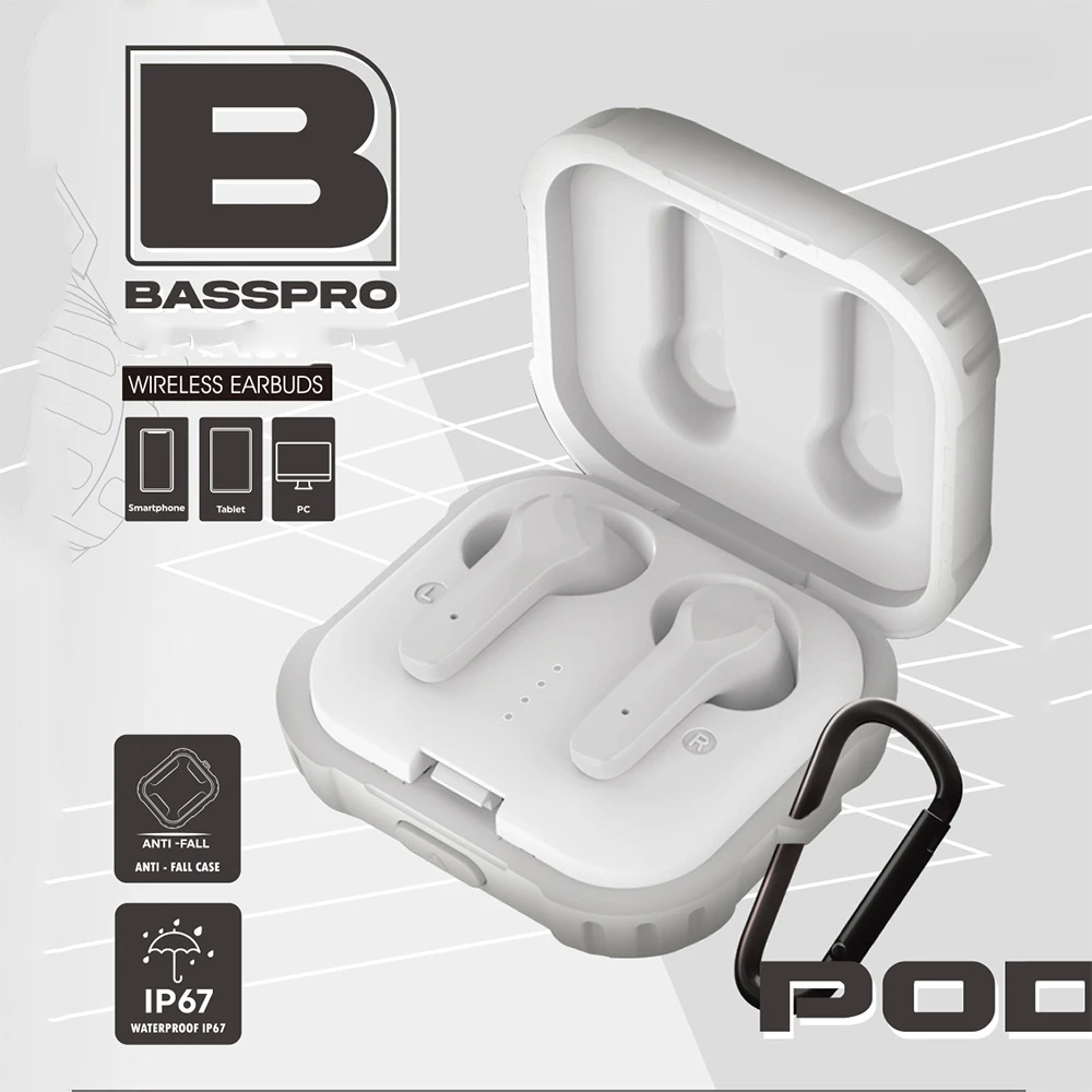 TWS Bluetooth наушники HIFI стерео беспроводные наушники-вкладыши водонепроницаемая