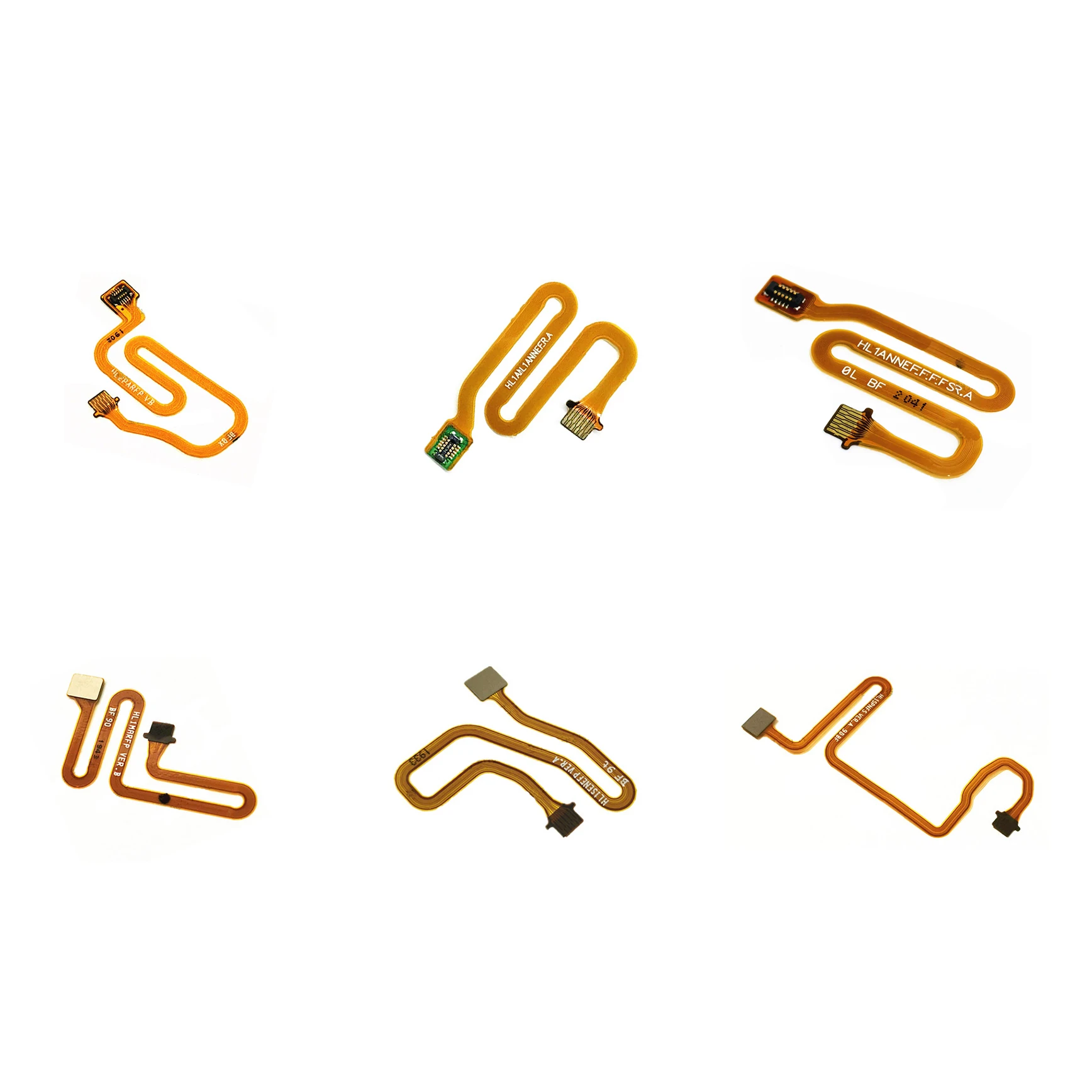 Для Huawei Nova 3 4 5 7 8 3E 3i 4E 5iPro 5Pro P10Lite P30Lite Главная Кнопка отпечаток пальца Touch Id датчик разъем гибкий кабель