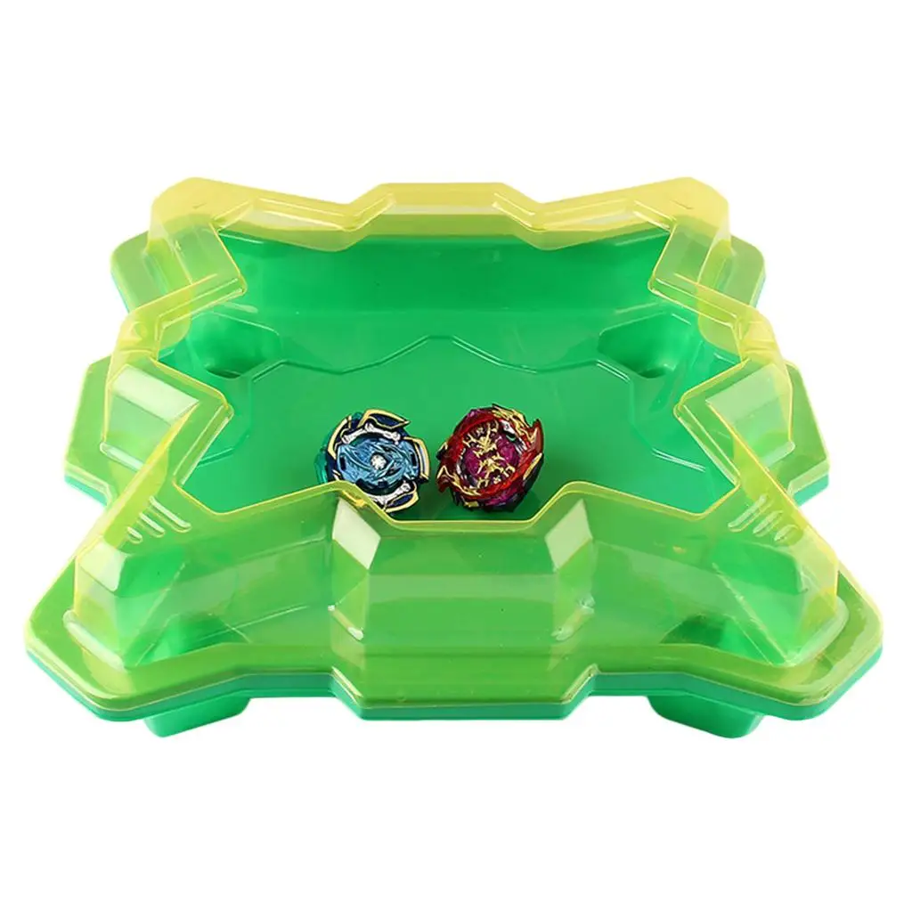 

Gyro Combat Arena Stadium Plate Top Set W/ Launcher Grip for Kid's