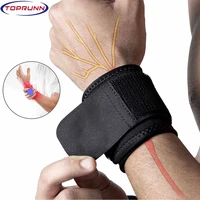 2pcs adjustable protective wrist support brace weight lifting elastic soft pressurized wristband great for tennis outdoor sports