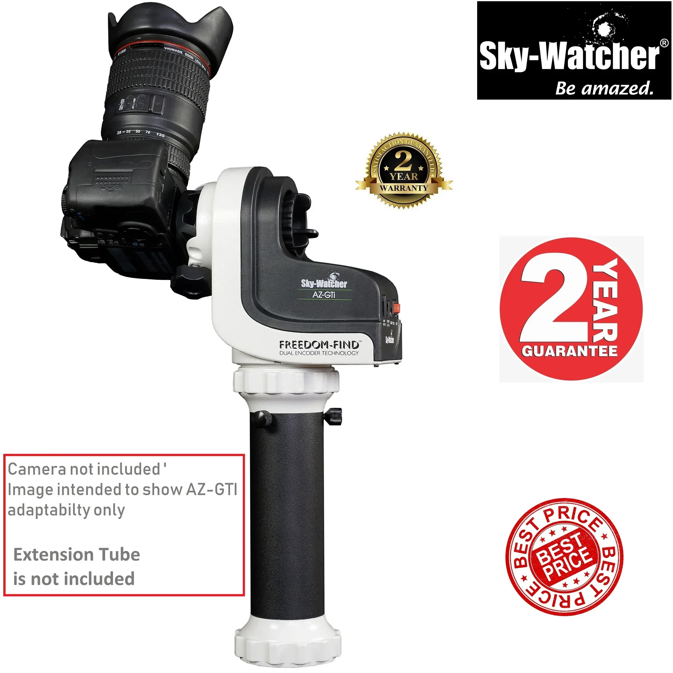 Sky-Watcher AZ-GTI WI-FI GO-TO ALT-Azimuth Mount Head With Equatorial Два режима прицепов