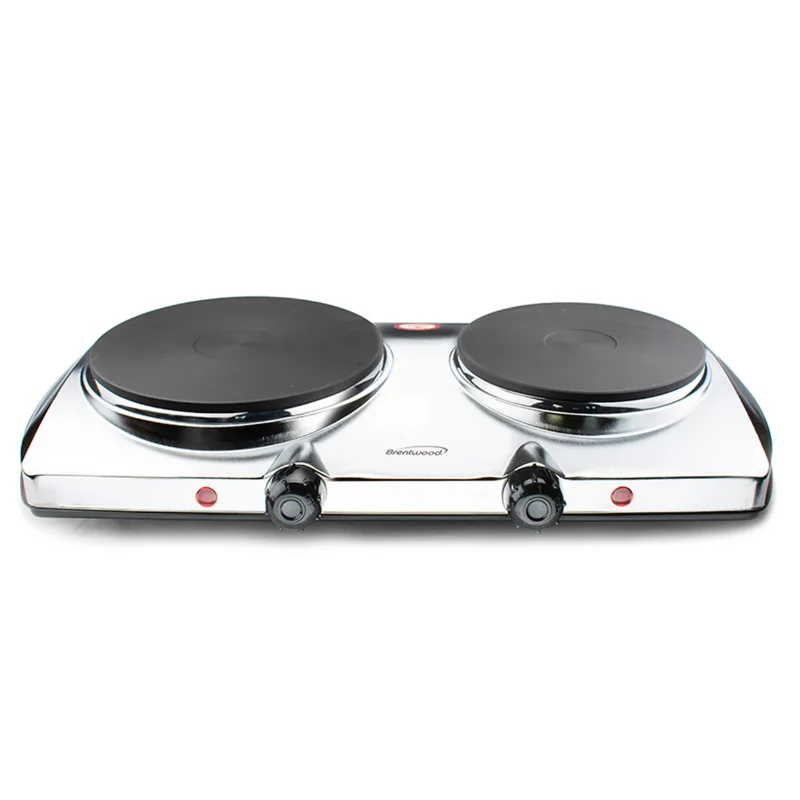 Brentwood Appliances TS-372 1440W Electric Double Hot Plate,