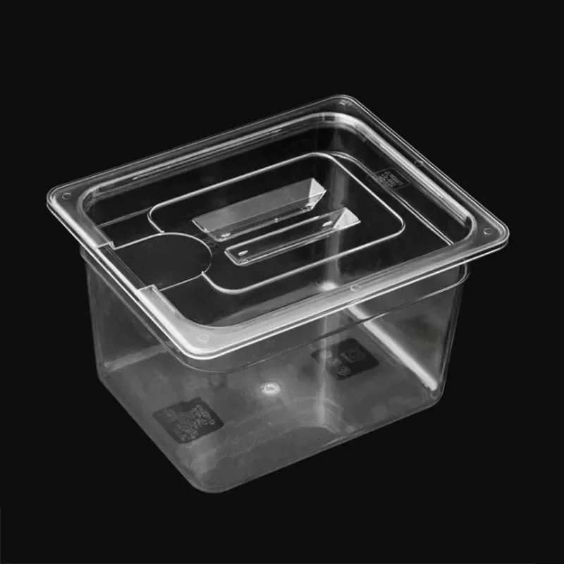 

11L 25L Sous Vide Container Steak Machine Container with Lid Water Tank Bath for Circulator Sous Vide Culinary Immersion Slow