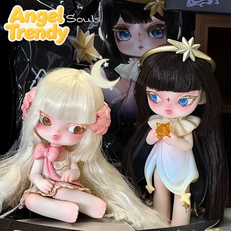 Фото Оригинальная фигурка Shadure Twin Souls Series из серии Blind Box Mystery Box, милая аниме-фигурка, кавайная модель, подарок. №4