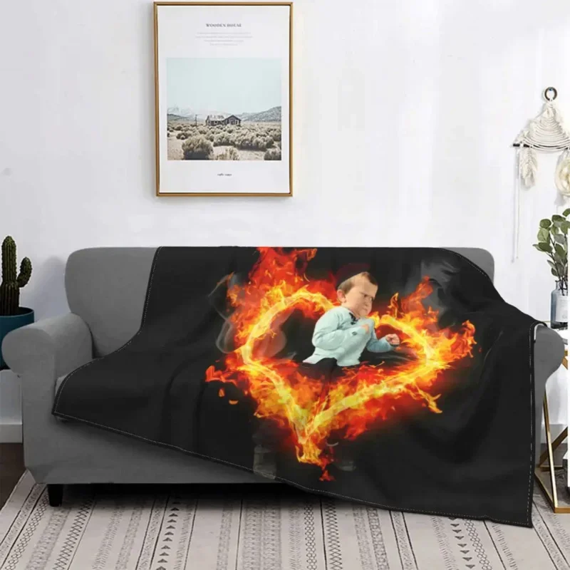 Одеяло Hasbulla Magomedov теплые флисовые мягкие фланелевые мемы для борьбы одеяла