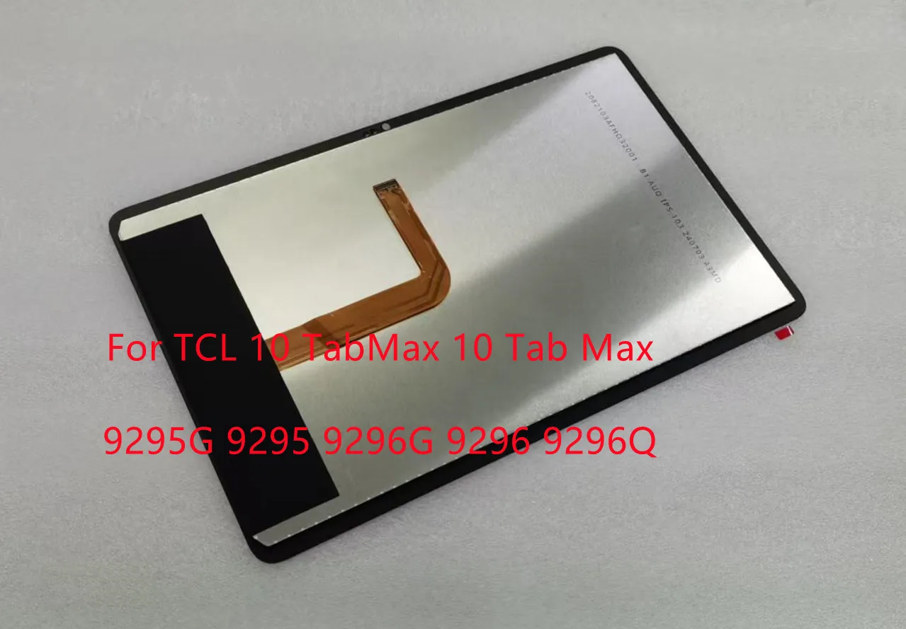 Новый ЖК-дисплей для TCL 10 TabMax 10 Tab Max 9295 9296 9295G 9296G 9296Q с сенсорным экраном и дигитайзером в сборе, 100% протестирован (art.: 3920db5dc6012) - 3920db5dc6012