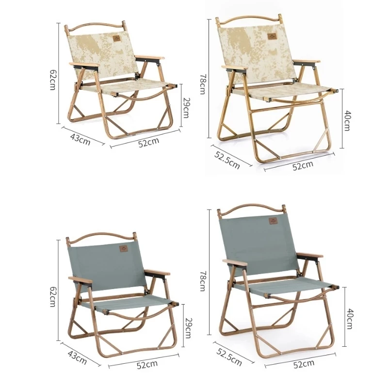 Naturehike новый портативный складной стул для кемпинга с деревянным зерном 600D нейлон