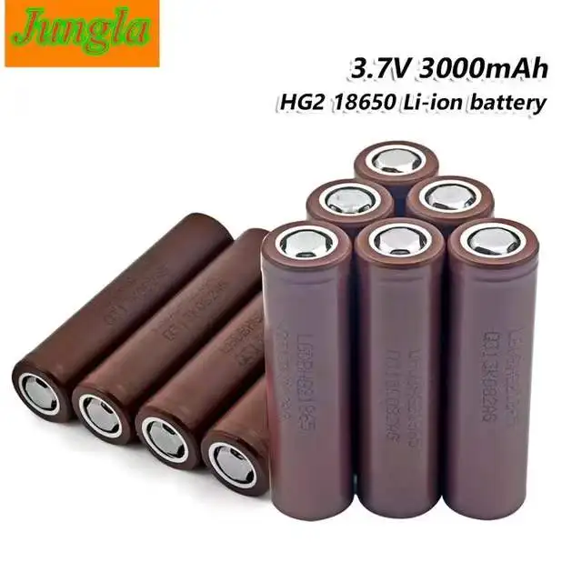 

10PCS Original HG2 18650 3000mAh battery 18650HG2 3.6V dedicated For hg2 Power Rechargeable battery for battery pack