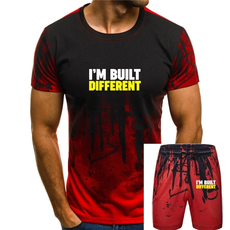 

I'm Built Different Premium T-Shirt Cotton Men T Shirts Funny T Shirt Hip Hop Custom