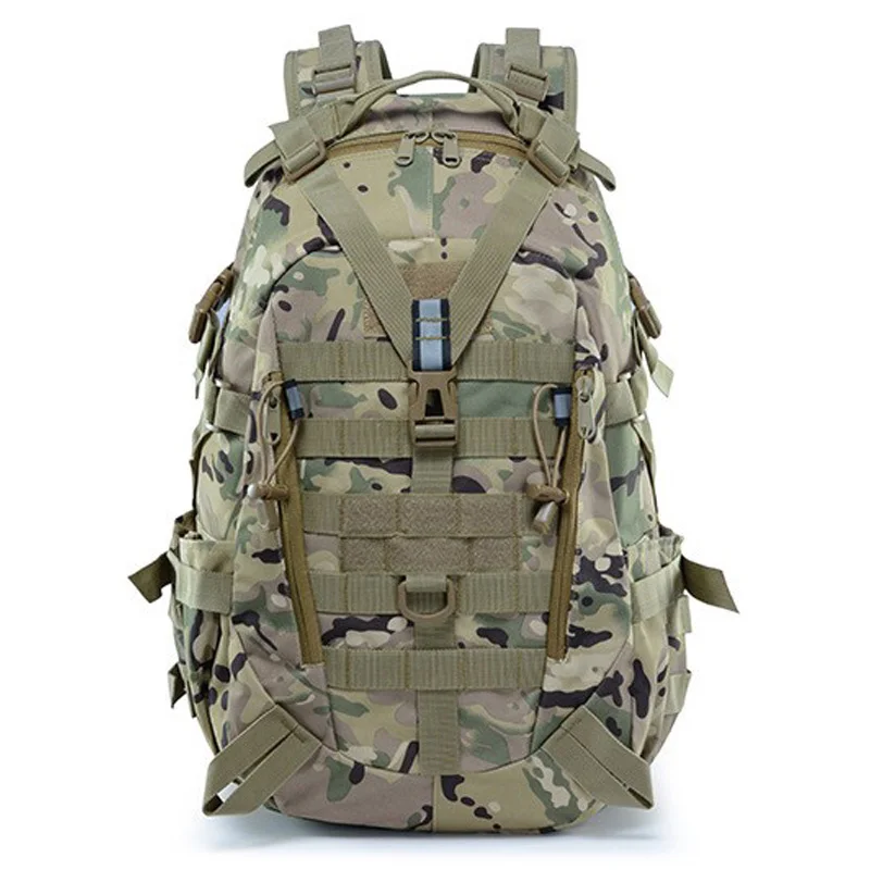 

40 Liters Military Tactical Backpack Men Outdoor Sport Travel Rucksack Army Molle Hunting Hiking Backpack Reflector Duffle Bag