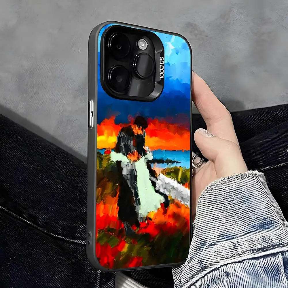 Фото Чехол для телефона G-Guts B-Berserks Anime для iPhone 17 Pro Max 16 Pro Max 15 14 13 11 12 Mini Xs X Xr 7 8 Plus Se, серебристый цвет. №3