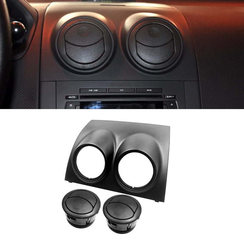 

96655215 Центральная панель A/C Выходная решетка вентиляционной панели Автомобильная решетка вентиляции рамка в сборе для Chevrolet Aveo 2006-2014