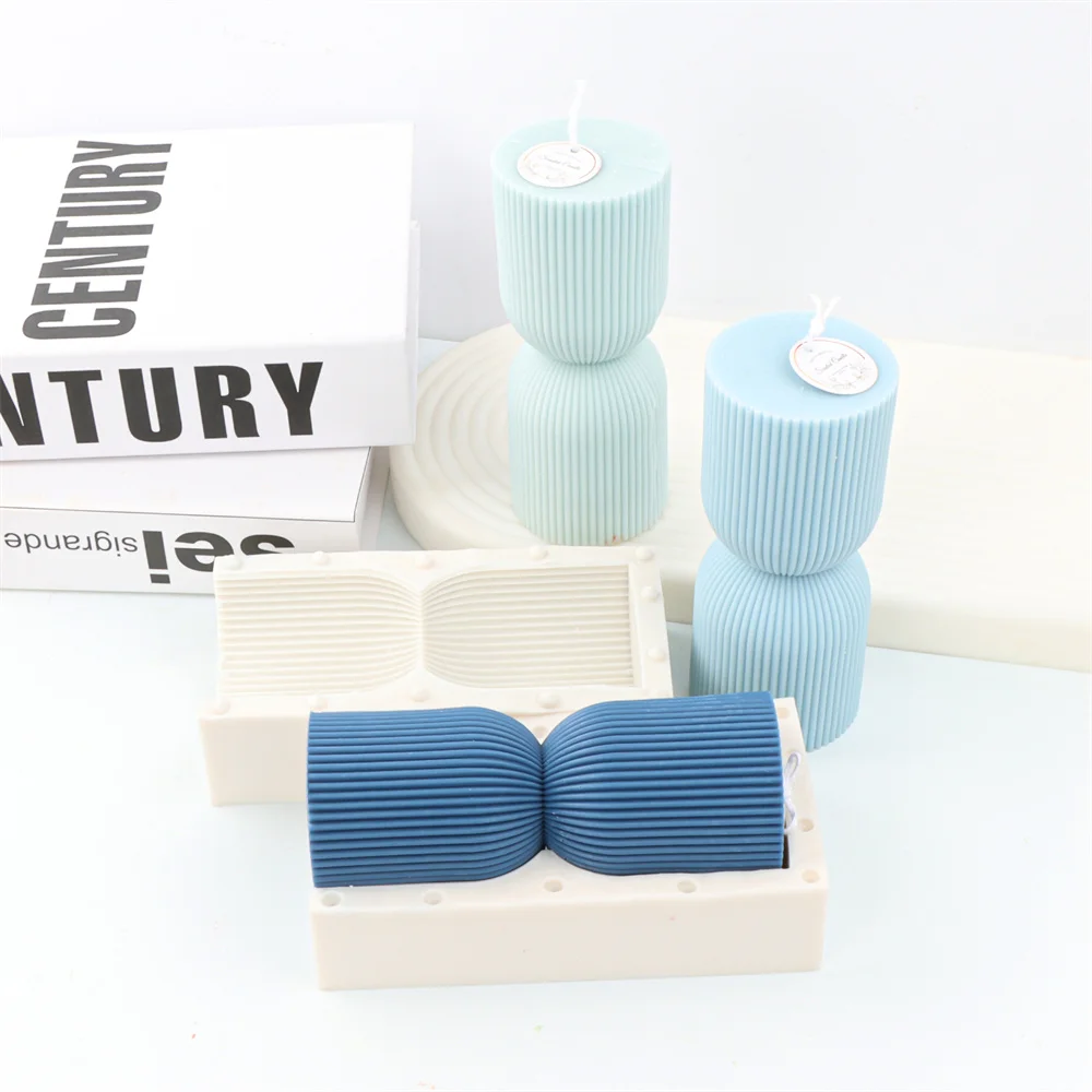 Песочные часы таймер форма свечи силиконовая для рождественской вечеринки