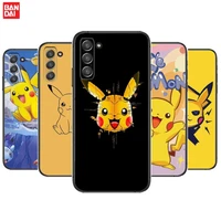 hot selling pikachu phone cover hull for samsung galaxy s6 s7 s8 s9 s10e s20 s21 s5 s30 plus s20 fe 5g lite ultra edge