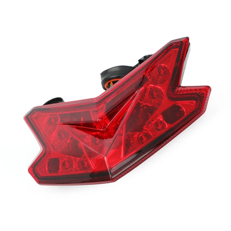 

LED Integrated Taillight Turn Signal For Kawasaki Z125 Z800 Ninja ZX-6R ZX636 2013-2018 Motorcycle Rear Brake Lamp Red