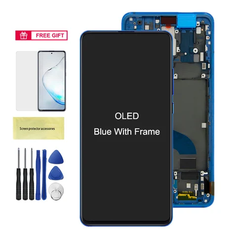 6, 39 Super Amoled для Xiaomi Mi 9T Pro 9T ЖК-дисплей с цифровым преобразователем сенсорного экрана в сборе для Redmi K20 Pro Redmi K20 ЖК-экран