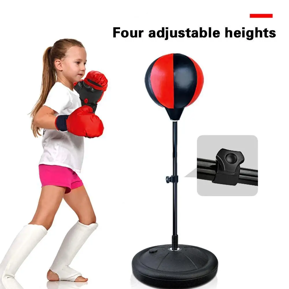 

Adjustable Vertical Boxing Ball Fitness Boxing Punch Ball Punching Relaxed Speed Pear Bag Boxing Bag Speed For Kids