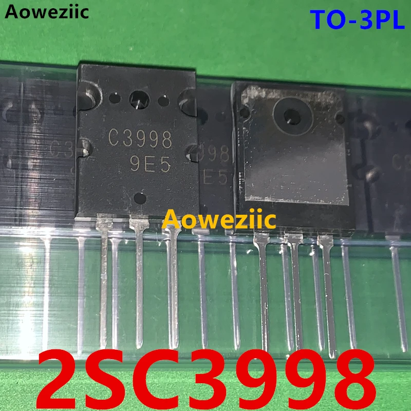 2 шт., ультразвуковая маска C3998 2SC3998, транзистор большой мощности, большой чип 25 А/1500 В
