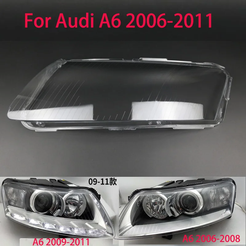 Couvercle d'abat-jour de phare  pour Audi A6 C6 2006 – 2011