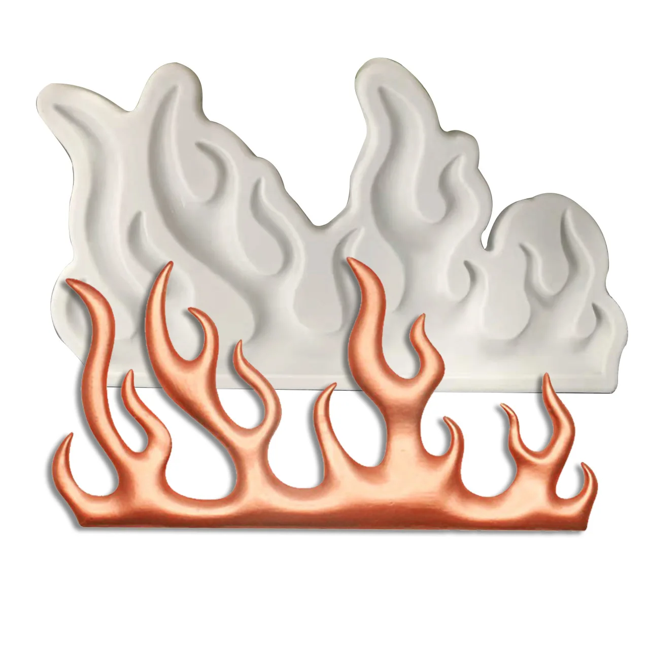 

Fire Series Fondant Silicone Mold Dry Pace Chocolate Hand Cake Decorative Baking Mold Soft Pottery Mould Resin Mould