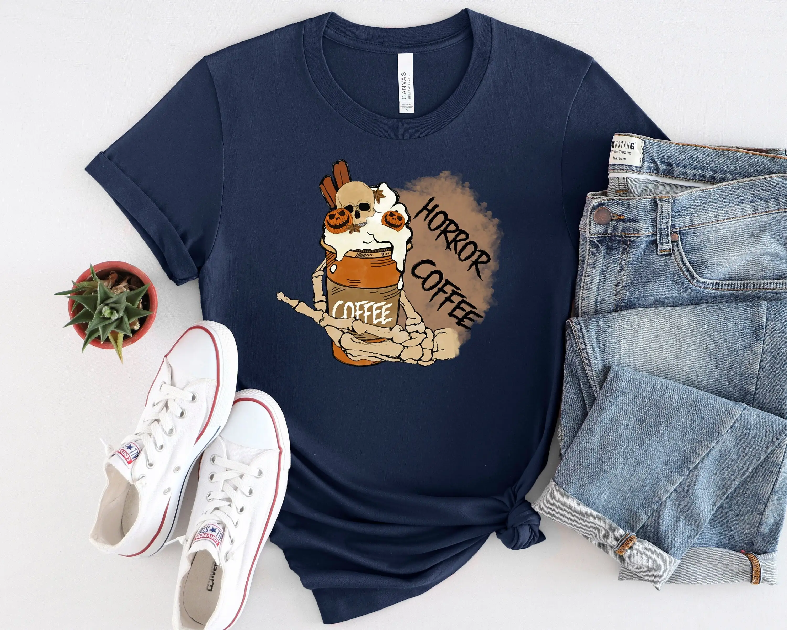 Хэллоуин ужас кофе футболка фильм пот жуткий сезон для друга