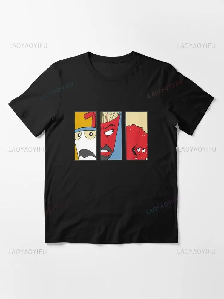 Popfunk Classic Aqua Teen Hunger Force Group Tiles хлопковая футболка унисекс Knight series Tribute с рисунком