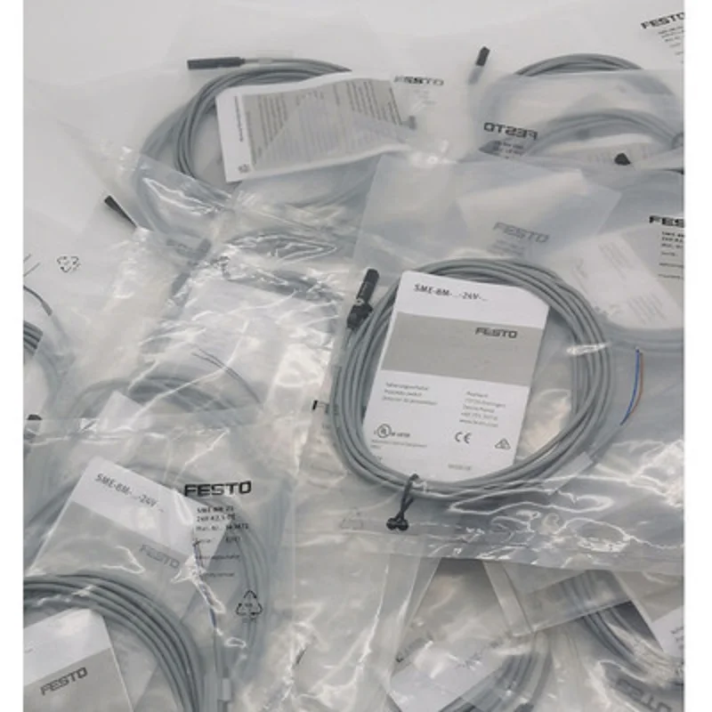 Оригинальный бесконтактный переключатель SMT-10M-PS-24V-E-0.3-L-M8D 551375 ДЛЯ FESTO |