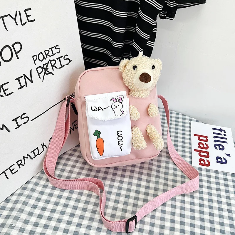 

2022 модная экзотическая сумка-мессенджер через плечо с собакой из мультфильма для девочек Zero кошелек