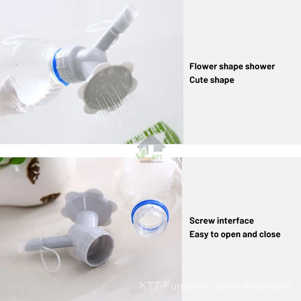 Garden Watering Sprinkler Nozzle For Flower Waterers Bottle Watering Cans Sprinkler Portable Household Potted Plant Waterer
