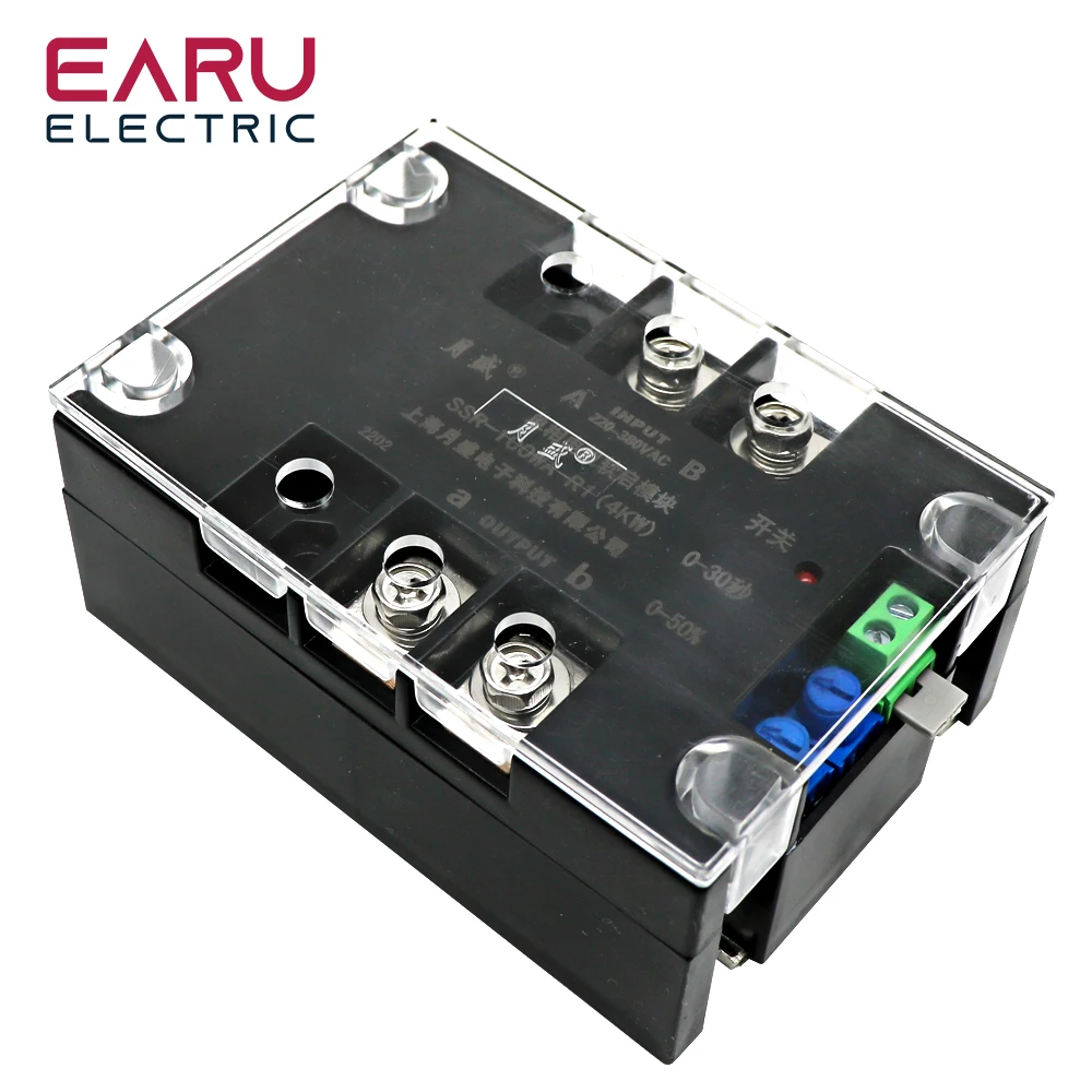 220V Single Phase Motor Soft Starter Module Controller 1KW2KW4KW6KW8KW Online Starting Fan Pump Pressure Reducer Conveyor - купить по