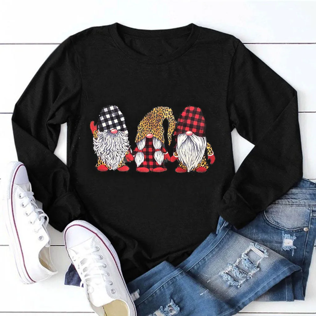 

Женская Повседневная футболка на пуговицах, с длинным рукавом и круглым вырезом