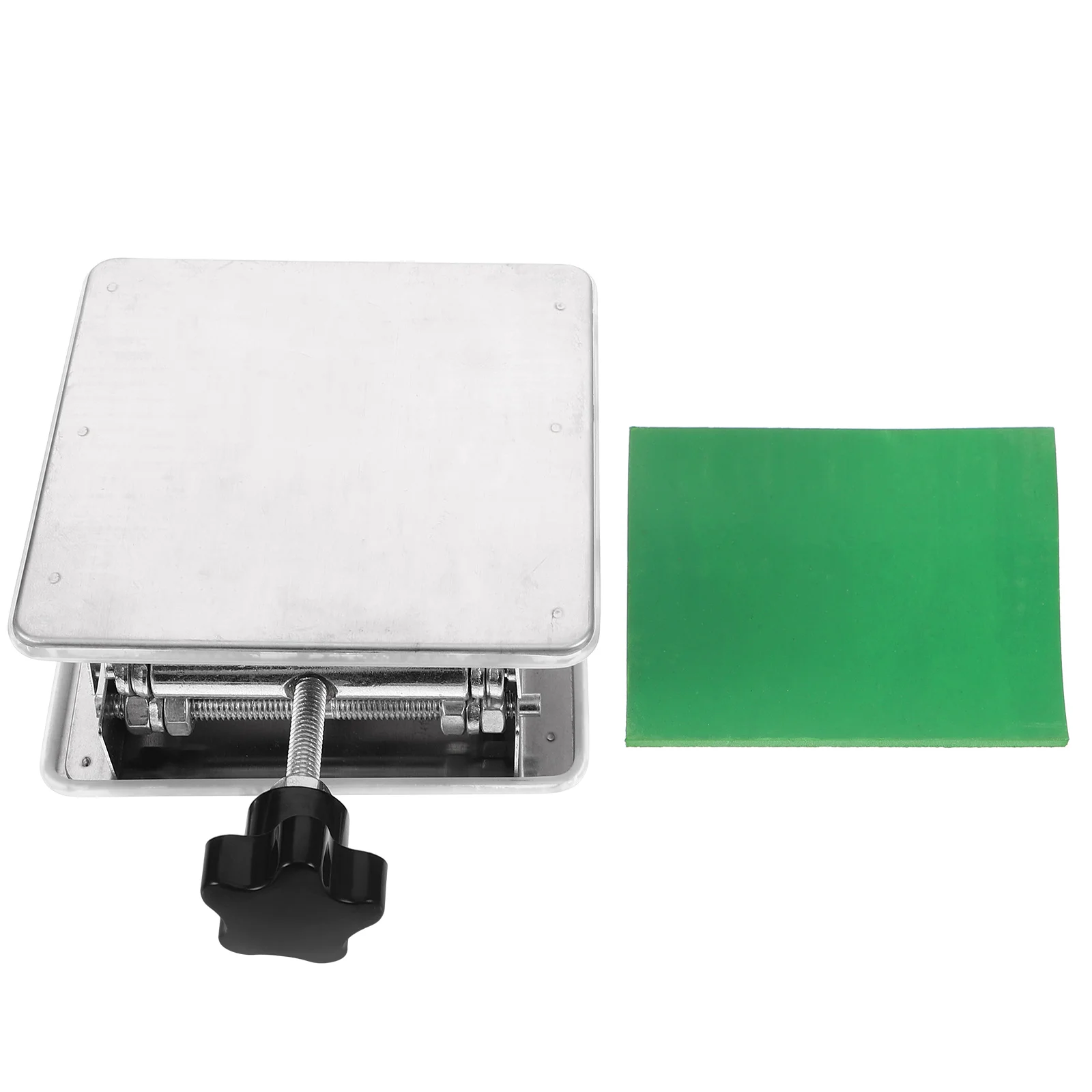 

Stainless Steel Laboratory Jack Equipment Lifting Platform Manual Control Labs Lift Stand