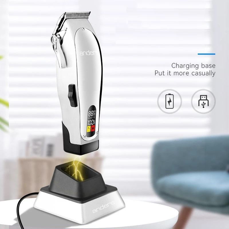 Машинка для стрижки волос мужская из алюминиевого сплава профессиональный