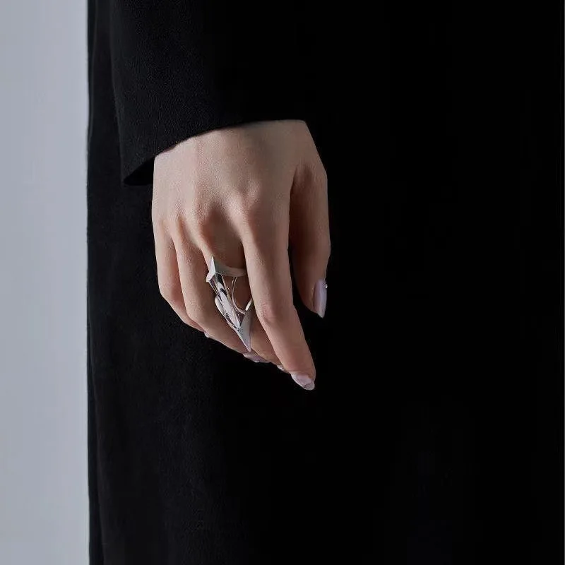 Кольцо унисекс в стиле хип-хоп медное