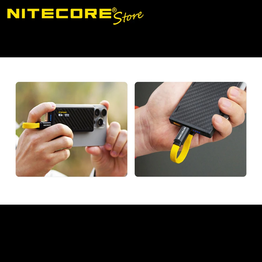 Фото Магнитный кабель NITECORE NLink10 Type USB-C - USB-C 60W для быстрой зарядки №2