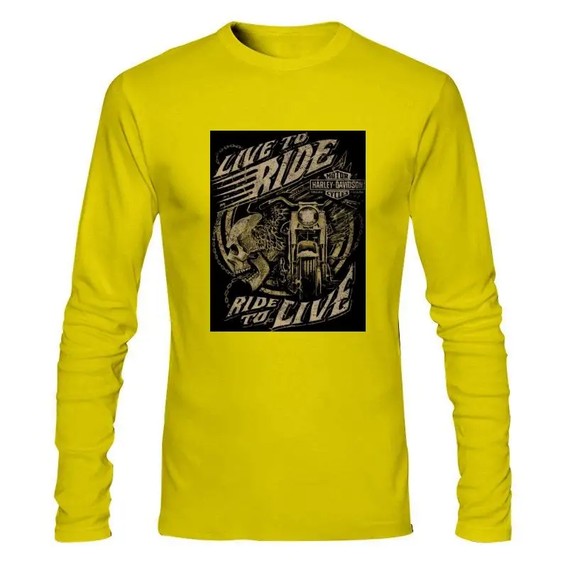 

Man Clothing New Men T Shirt Live To Ride Ride To Live Women T-Shirt