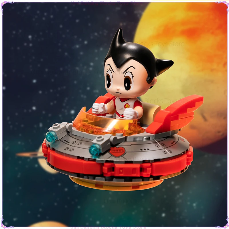 Железная рука Astro Boy замечательный автомобиль собранные строительные блоки
