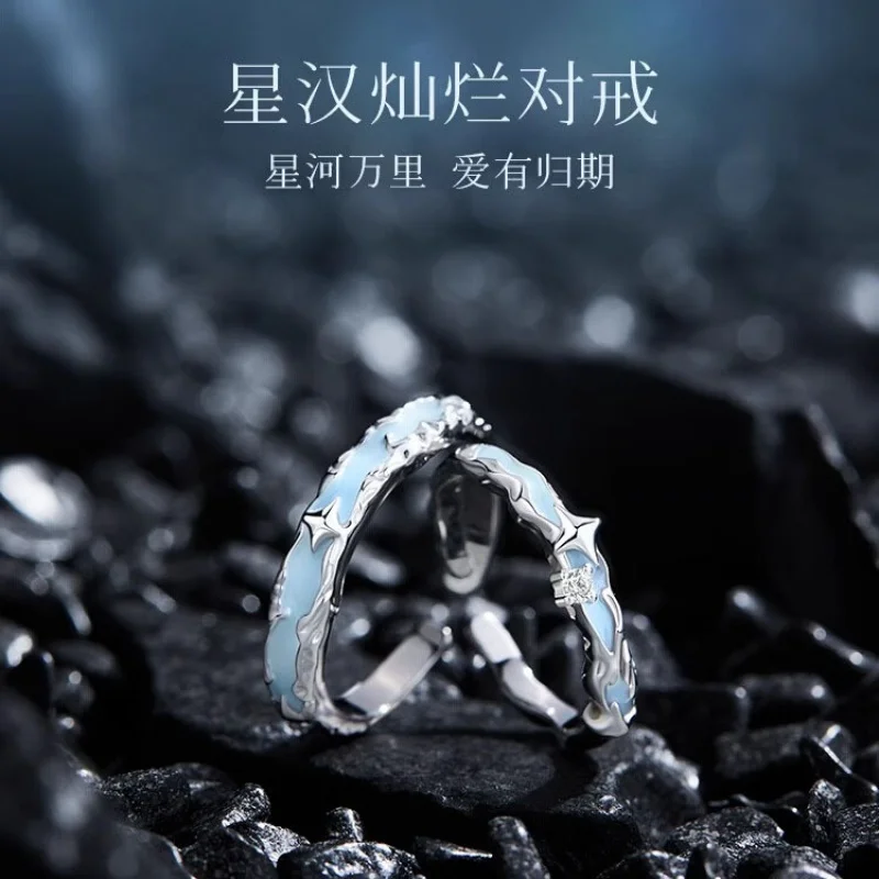 Кольца для пар из стерлингового серебра 925 пробы открытое кольцо особых