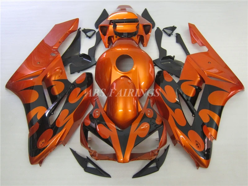 

Injection Mold New ABS Whole Motorcycle Fairings Kit Fit For HONDA CBR1000RR 2004 2005 04 05 Bodywork Set Custom Orange Black