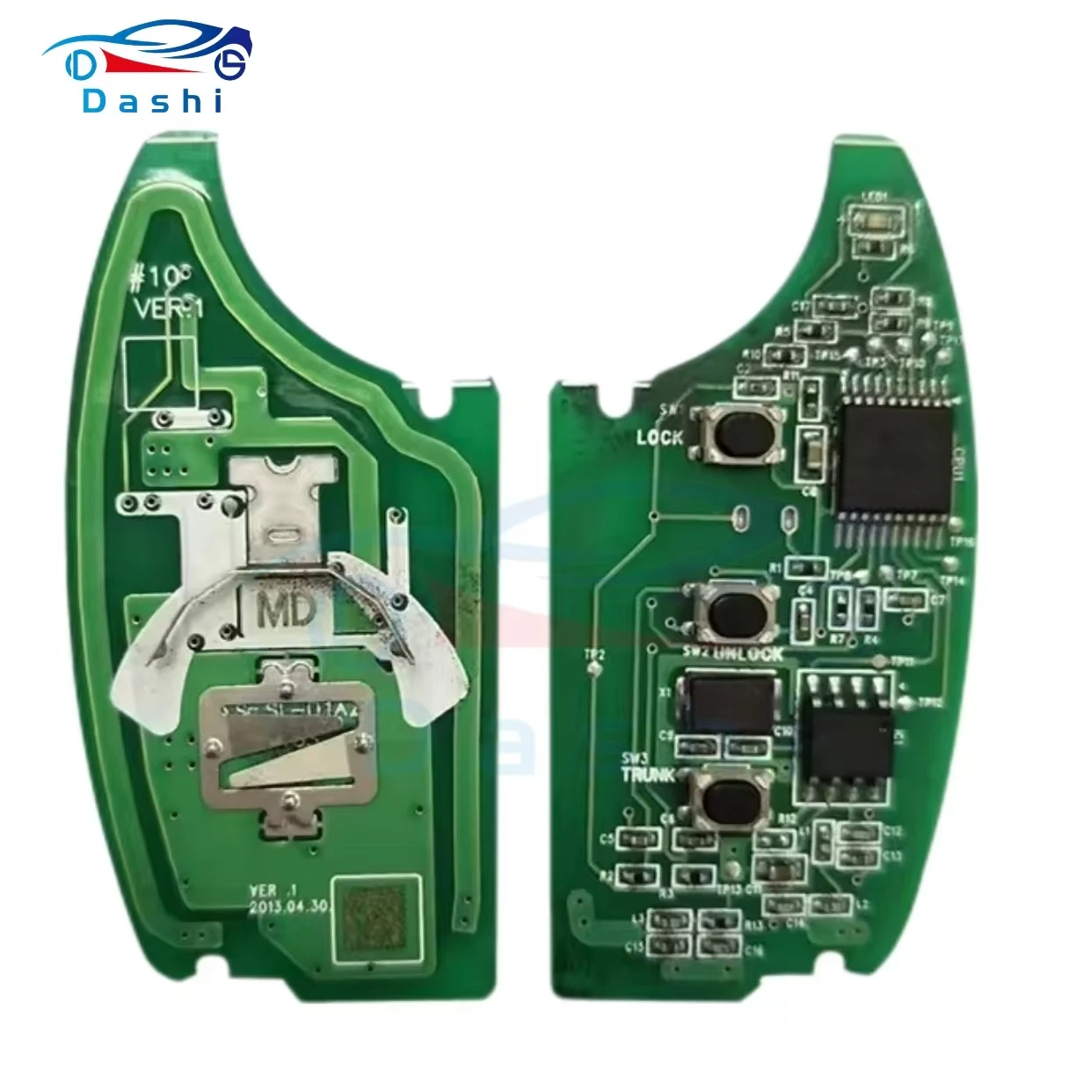 Фото Dashi для Hyundai Elantra 2012-2015, оригинальный откидной ключ, оригинальный ключ CN 020077   FCC:95430-B9100 OKA-865T (BA –TP) ID47CHIP 433 МГц №5