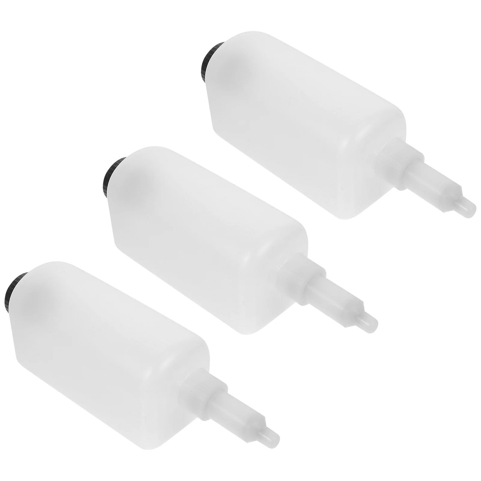 

3 Set Soap Dispenser Accessories Hair Conditioners Liquid Bottle Wall Container Parts Kitchen Pp Replacement Rubber Heads