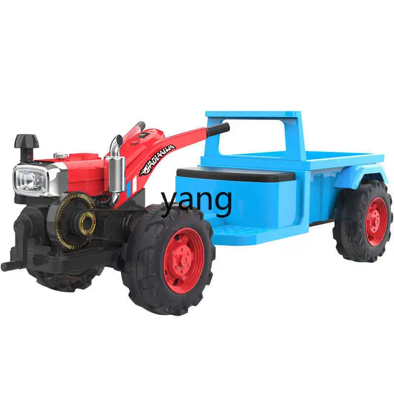 CX прогулочный трактор электрическая игрушечная машинка может сидеть людей с