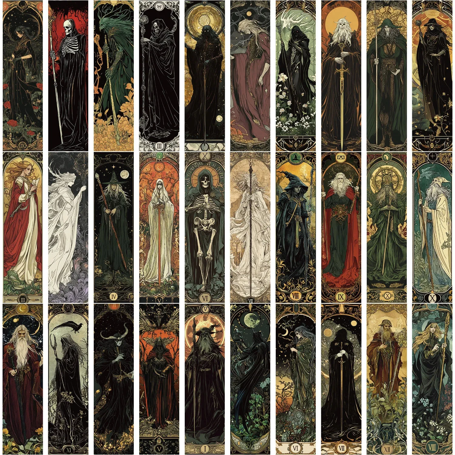 

Бумажные закладки Magic Wizard