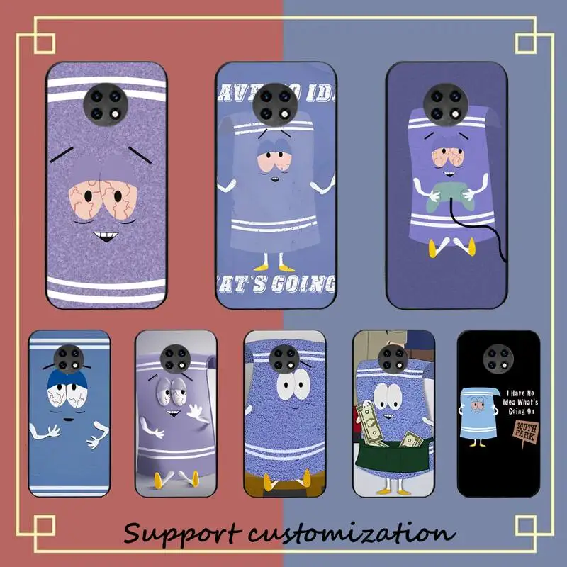 

S-South Park Towelie Phone Case for Redmi Note 8 7 9 4 6 pro max T X 5A 3 10 lite pro