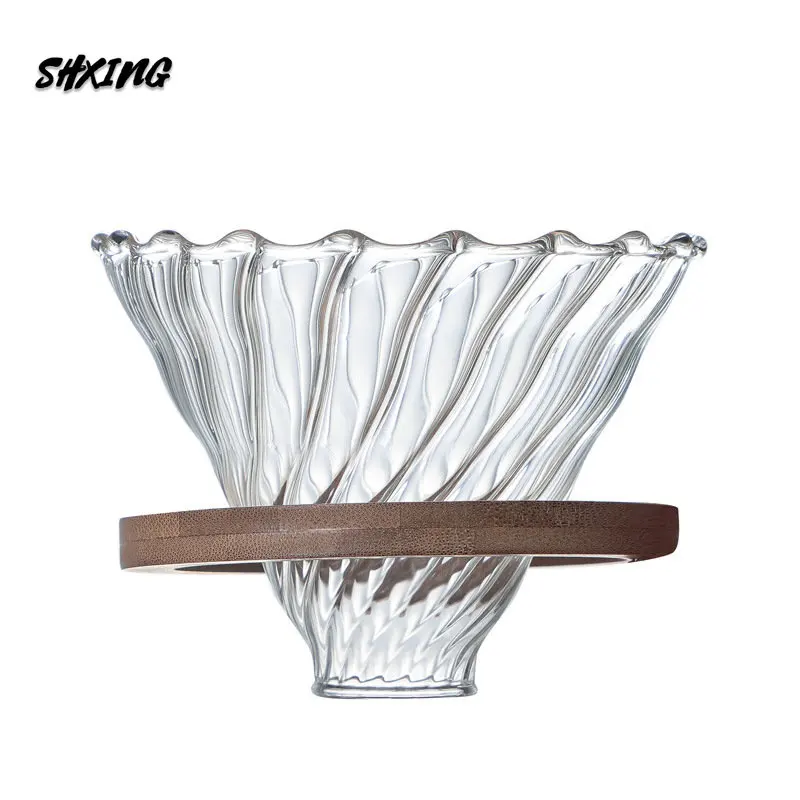 

Coffee filter funnel cloud pot sharing pot coffee appliance set coffee pot drip time filter cup filter paper sharing pot