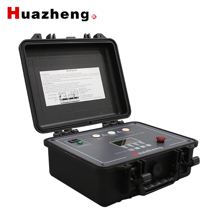 Фото Высоковольтный мегомметр Huazheng 10 кВ для измерения сопротивления изоляции с гарантией 1 год №5